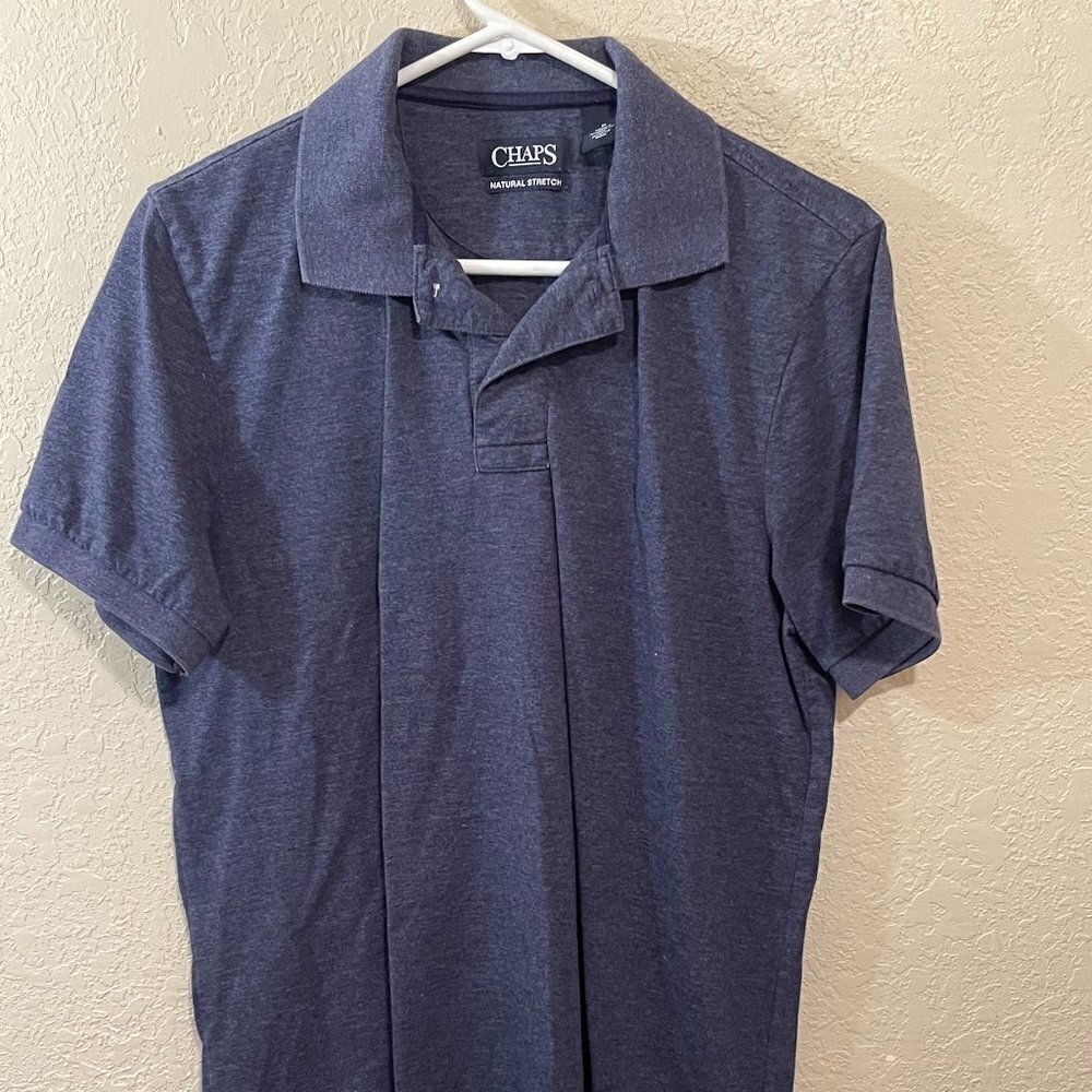 NWOT Men's Chaps Natural Stretch Polo